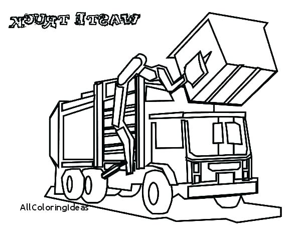 600x464 Garbage Truck Coloring Page Dump Truck Coloring Page Truck