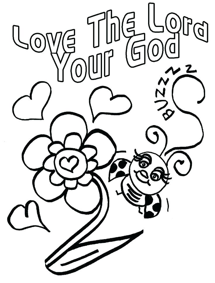 736x966 Love Bug Coloring Pages God Loves You Coloring Page Gems In My