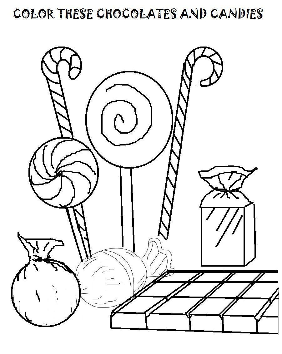 902x1134 Free Printable Candy Coloring Pages For Kids