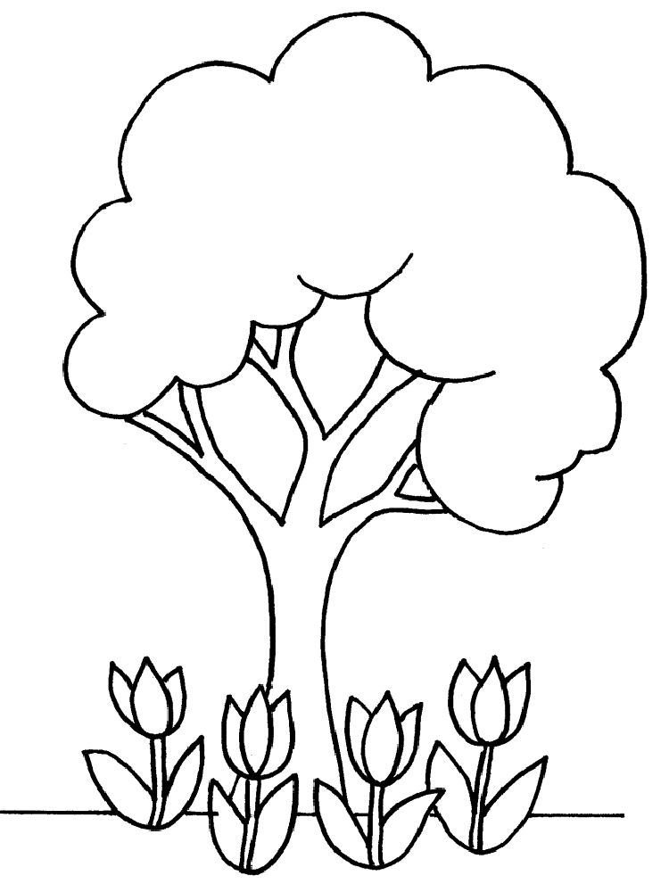 750x1000 Arbor Day Coloring Pages