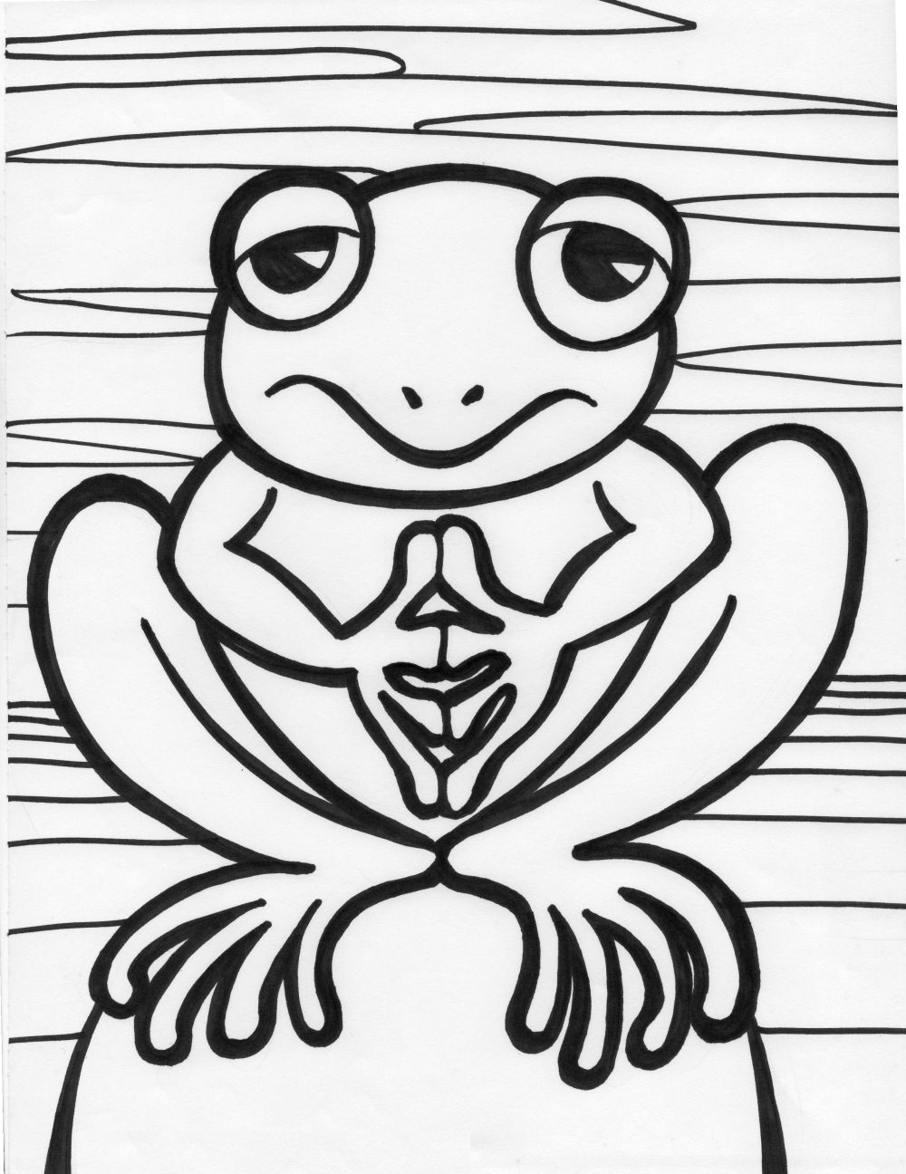 1000x1296 Free Printable Frog Coloring Pages For Kids