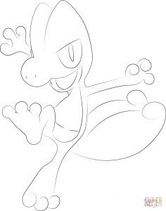 236x300 Run Boy To Coloring Pages Print Pokemon Treecko Easy From Cartoons