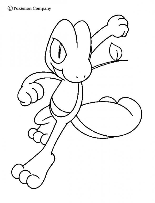 651x850 Treecko Pokemon Coloring Page More Grass Pokemon Coloring Sheets
