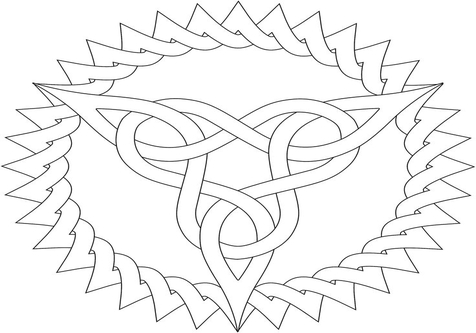 Triangle Coloring Page at GetDrawings | Free download