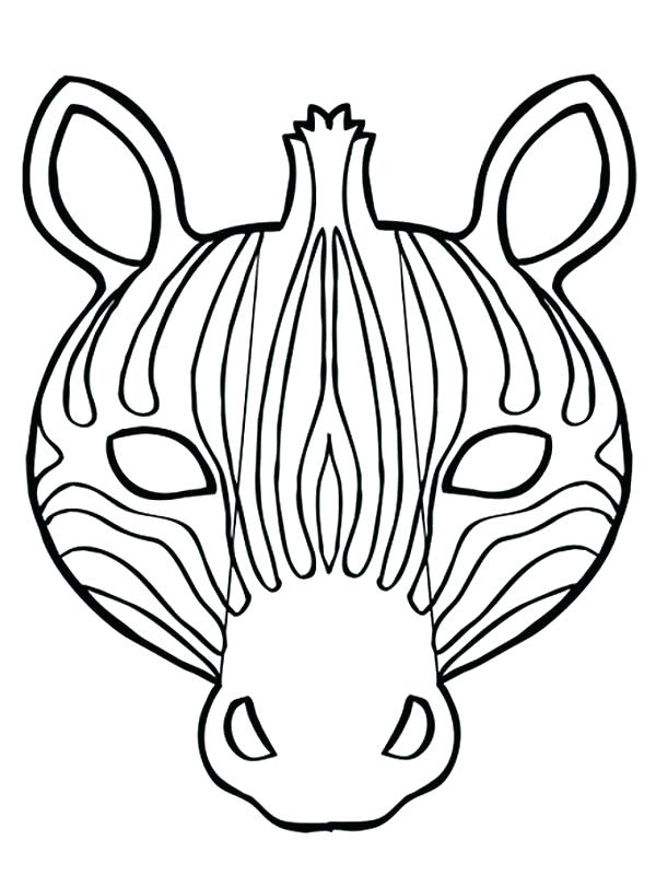 600x800 African Masks Coloring Pages Mask Coloring Page Mask Coloring Page