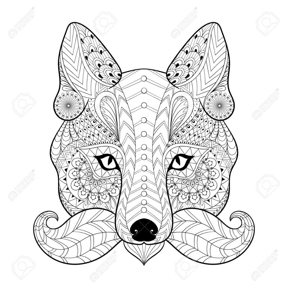 948x948 Tribal Coloring Pages