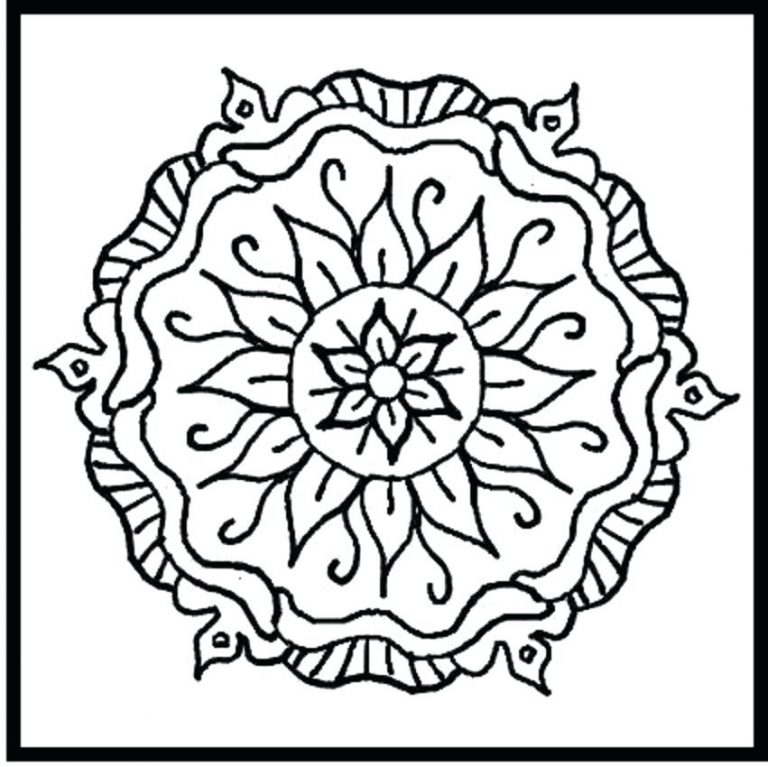 768x767 Tribal Designs Coloring Pages Best Of Design Printable Marvellous