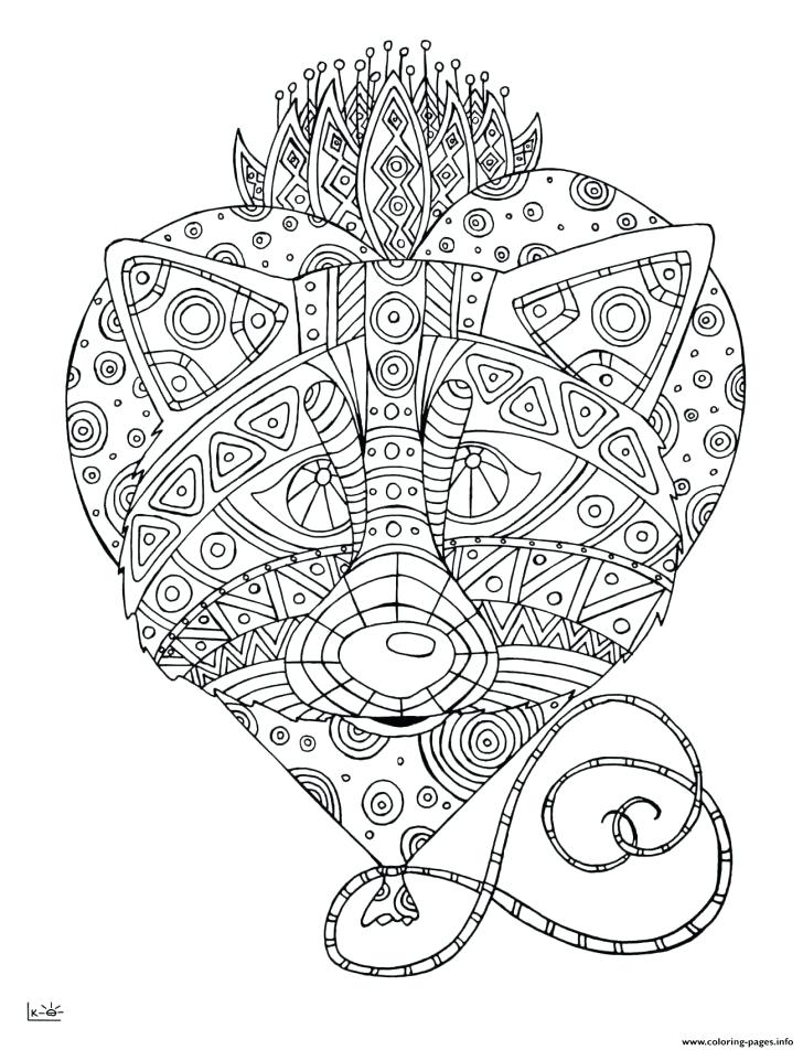 728x952 Tribal Coloring Pages