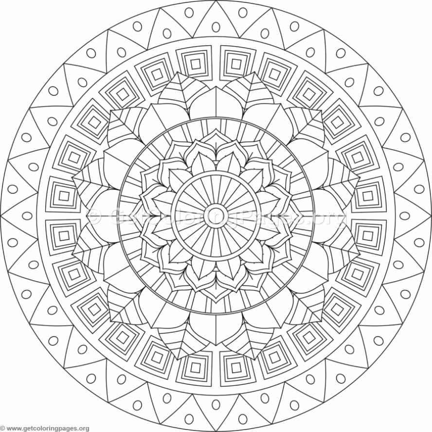 888x888 Adult Coloring Pages Tribal Mandala Coloring Pages