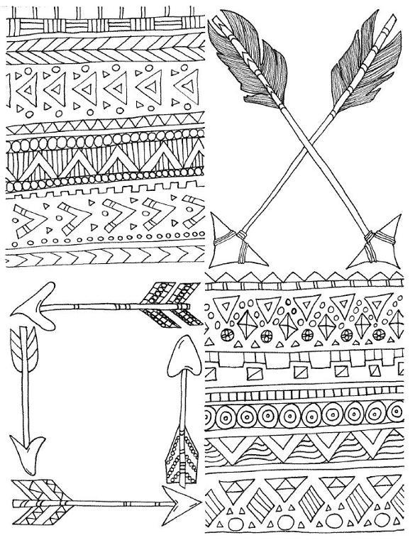 585x768 Tribal Genealogy Coloring Pages