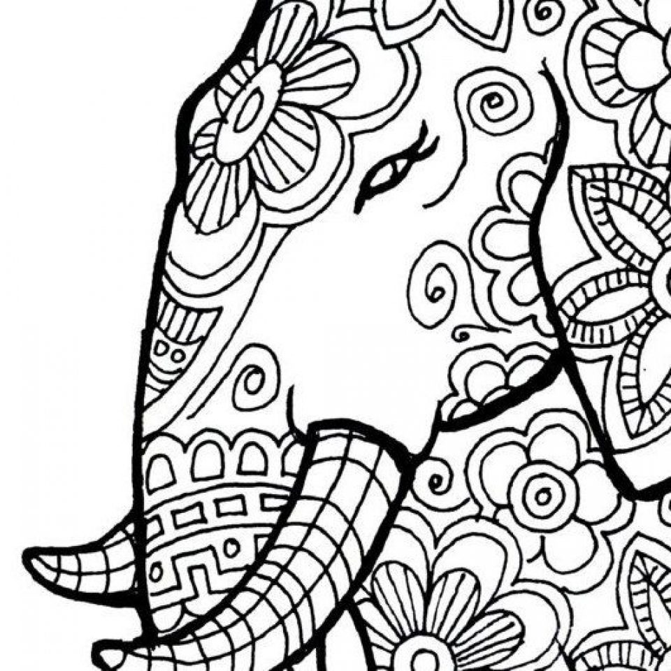 960x960 Letter Isr Elephant Coloring Page Free Printable Pages And Piggie