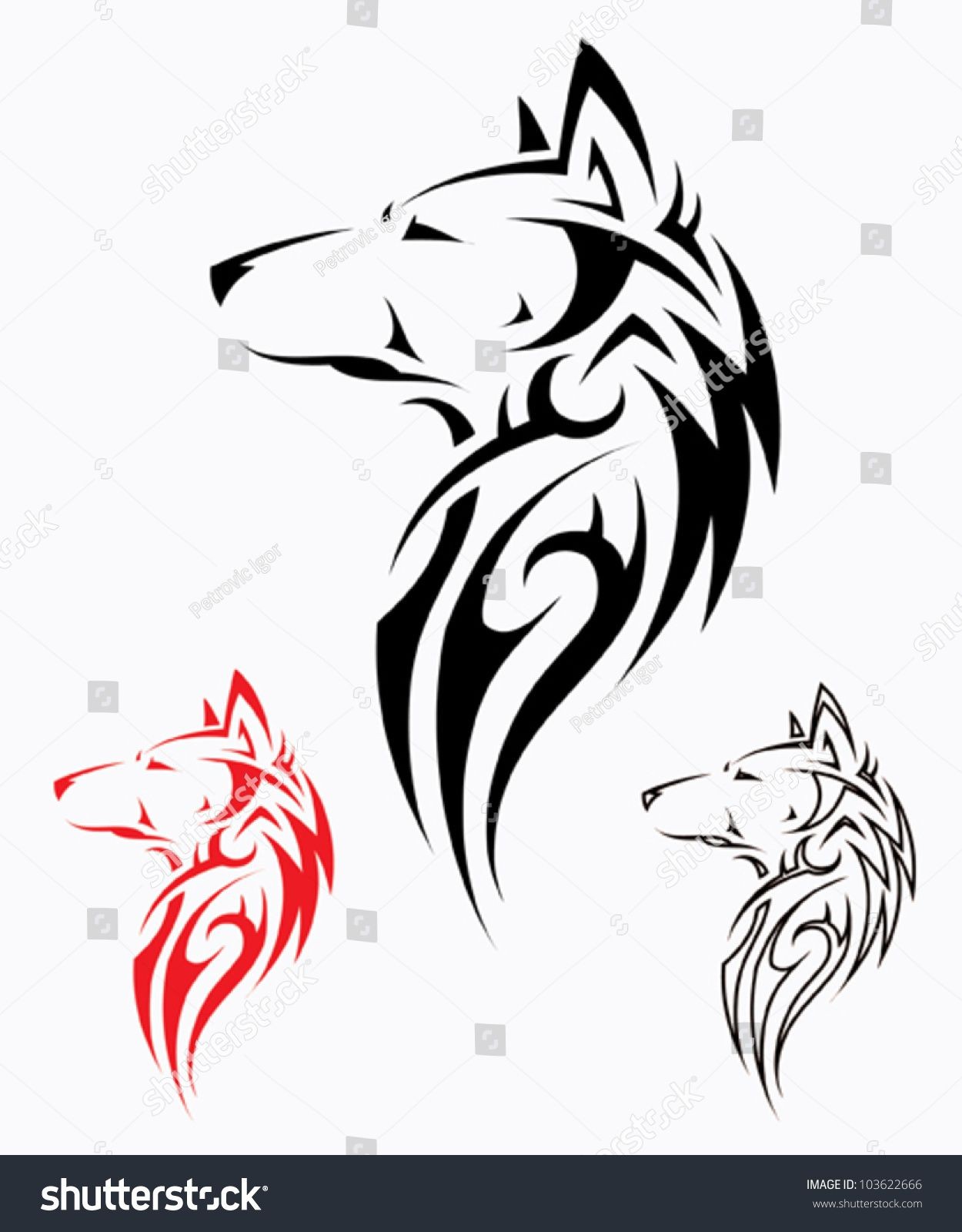 1250x1600 Tribal Wolf Coloring Pages Copy How To Draw A Howling Wolf Tattoo