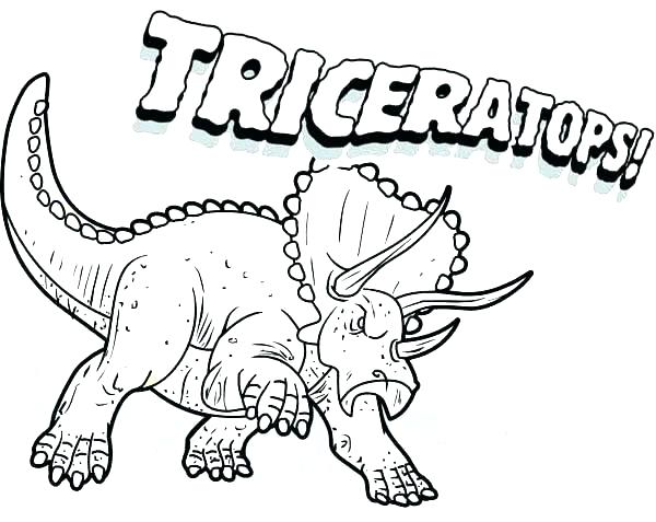 600x477 Printable Triceratops Coloring Pages For Kids Triceratops Coloring