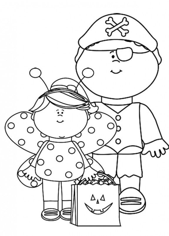 575x804 Free Printable Halloween Coloring Pages Free Printable