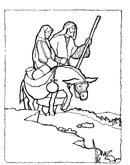 457x581 Mary And Joseph Coloring Pages