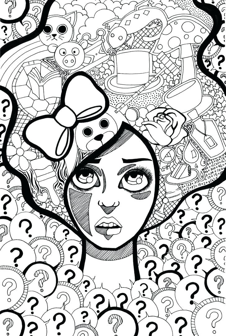 728x1080 Trippy Coloring Pages Coloring Pages Psychedelic For Adults Trippy