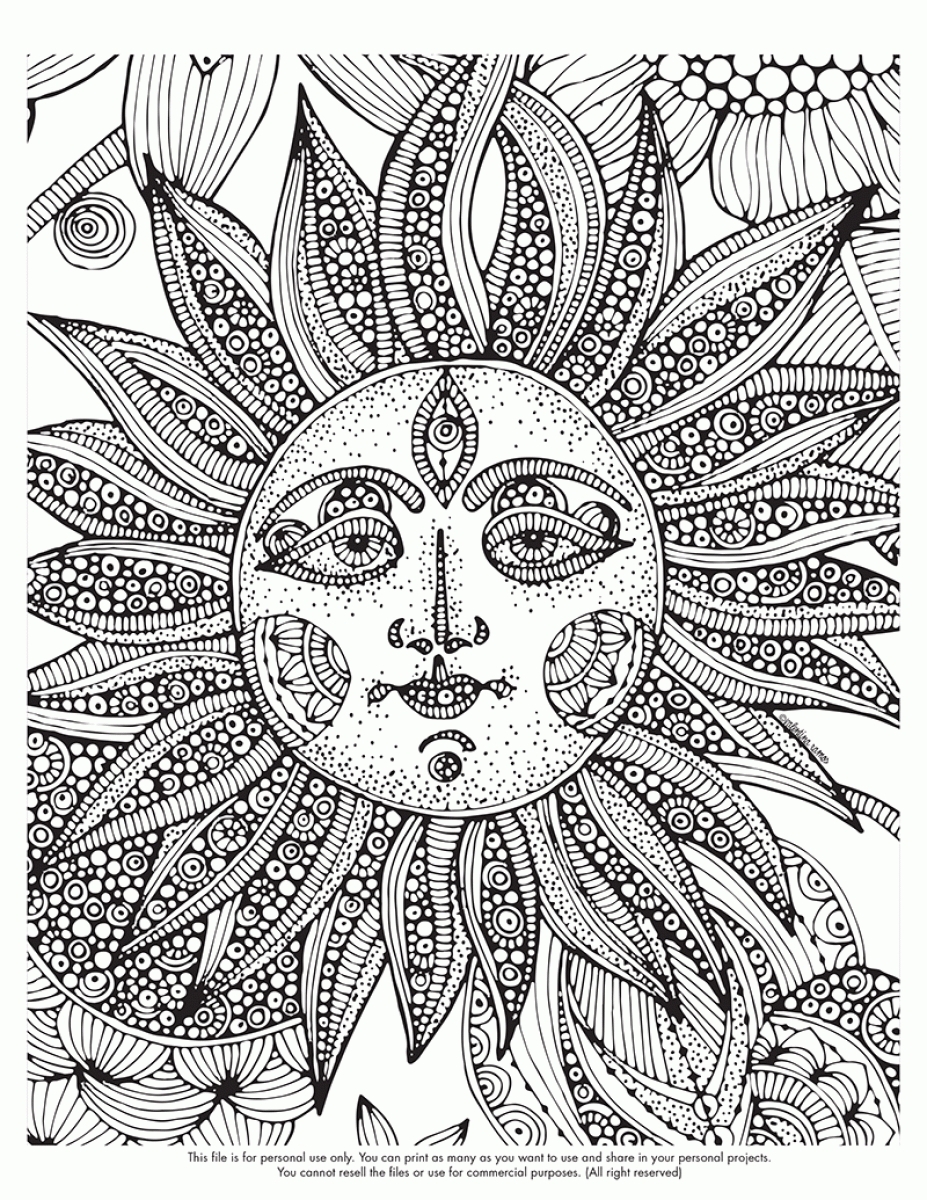 927x1200 New Get This Trippy Coloring Pages For Adults Free