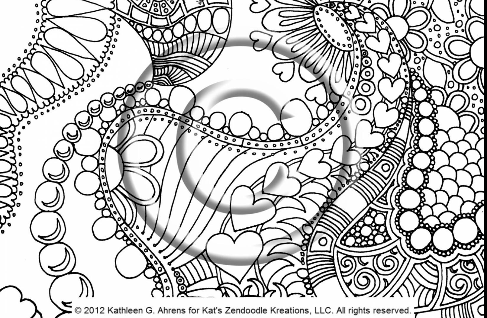 1650x1080 Psychedelic Coloring Pages For Adults Artistic Printable Adult