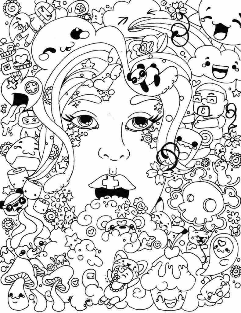 790x1024 Get This Trippy Coloring Pages For Adults Free Printable Adult