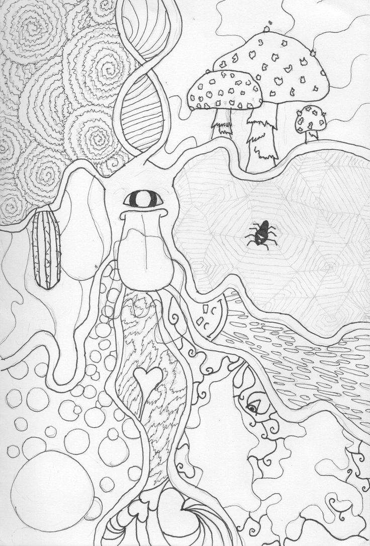 736x1085 Trippy Coloring Pages Trippy Shroom Coloring Pages Coloring