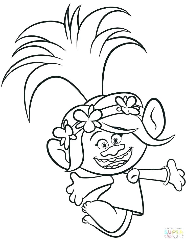 736x952 Trolls Printable Coloring Pages Trolls Printable Coloring Pages