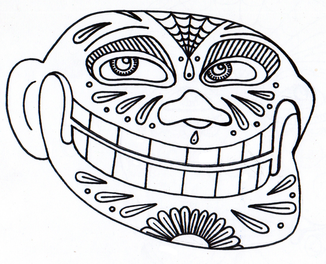 1107x896 Trollin Troll Face Coloring Pages