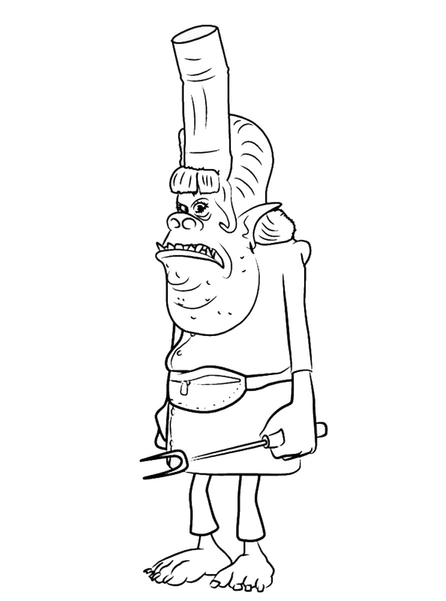 892x1200 Trolls Holiday Movie Coloring Pages