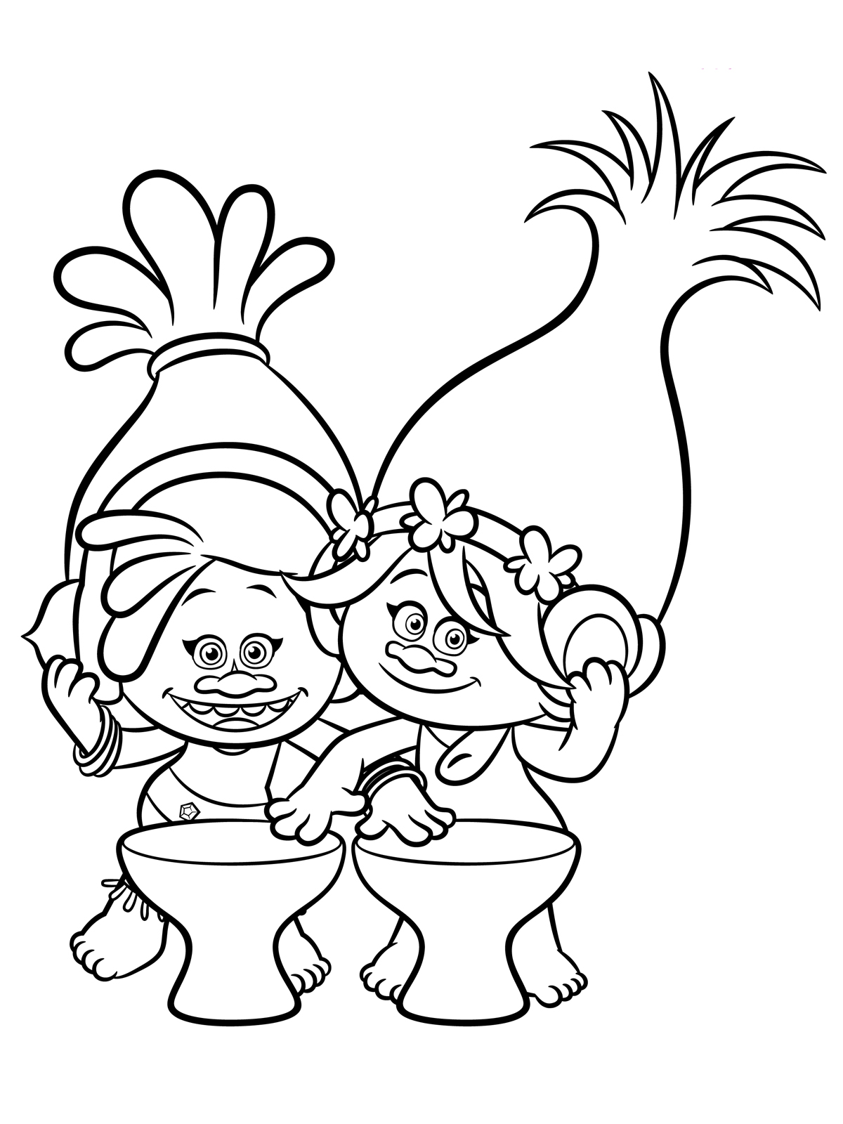 1200x1600 Trolls Coloring Pages To Download And Print For Free