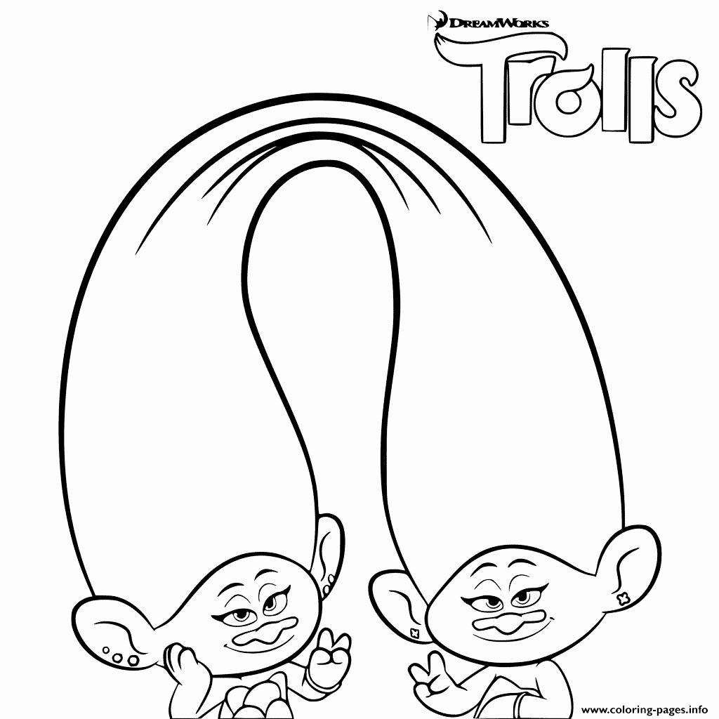 1024x1024 Trolls Printable Coloring Pages Photograph Trolls Movie Color