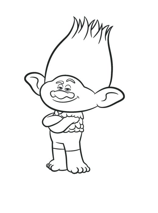 519x700 Trolls Coloring Pages To Download And Print For Free Coloring