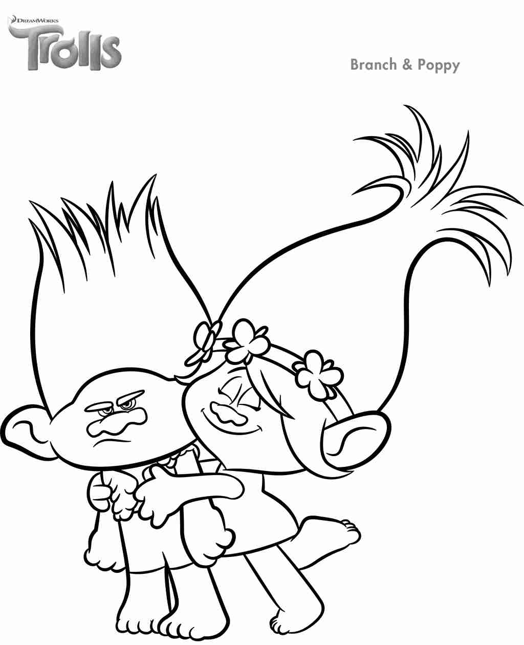 1024x1260 Trolls Movie Coloring Pages Best For Kids Beautiful Poppy Olegratiy