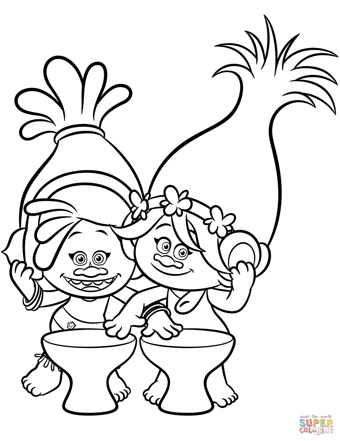 1154x1494 Trolls Movie Coloring Pages Best For Kids New