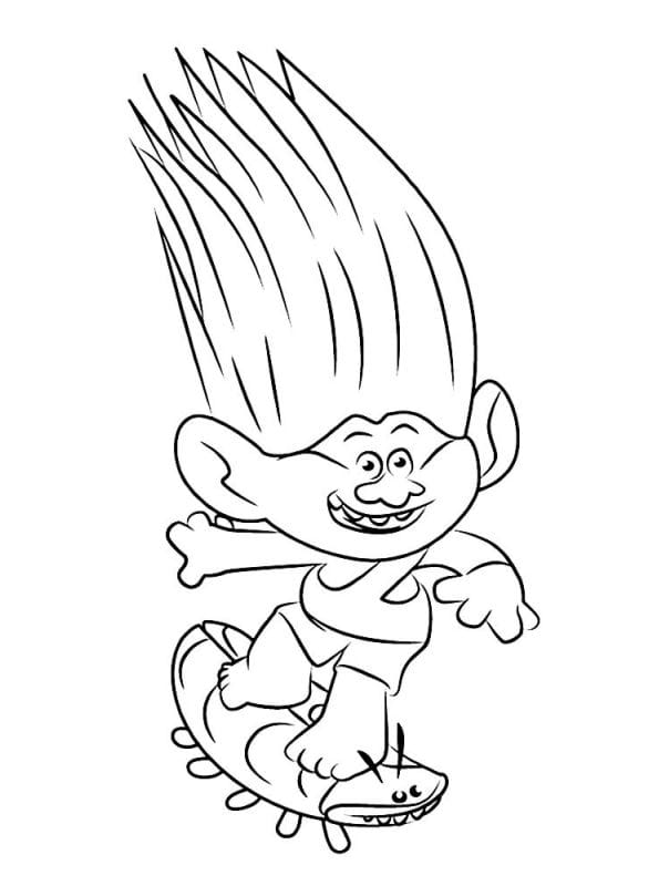 595x800 Kids N Coloring Pages Of Trolls