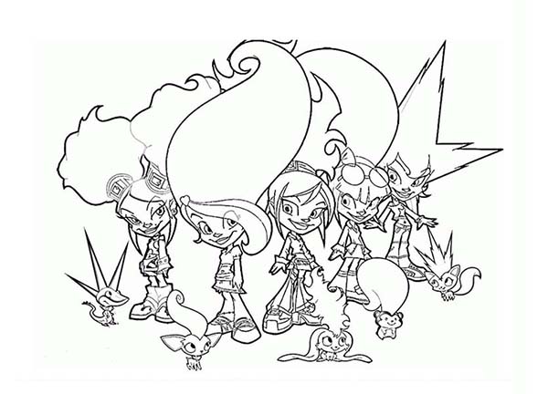 600x432 Trollz And Their Cute Pets Coloring Pages Best Place To Color