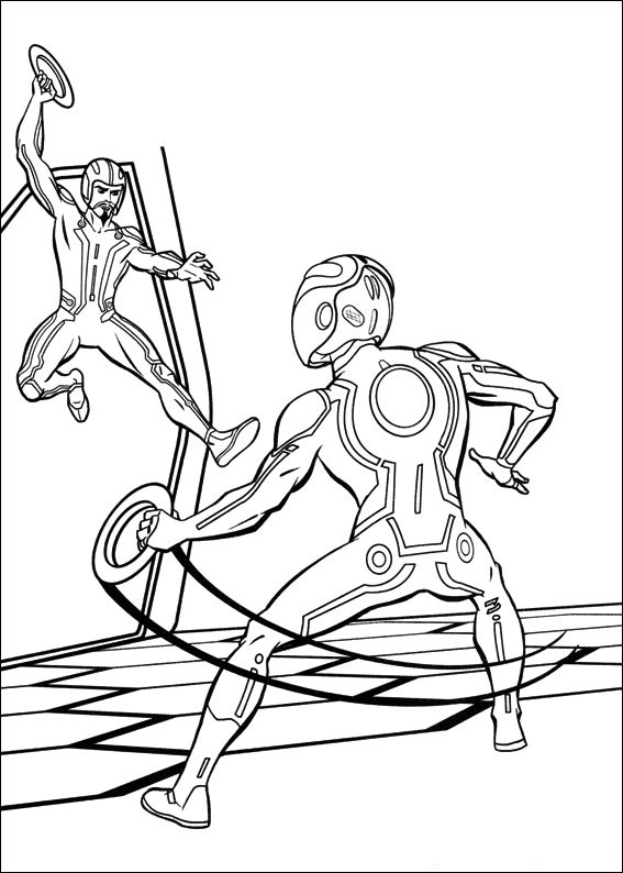 567x794 Tron Coloring Pages For Kids Movies And Tv Show Coloring Pages