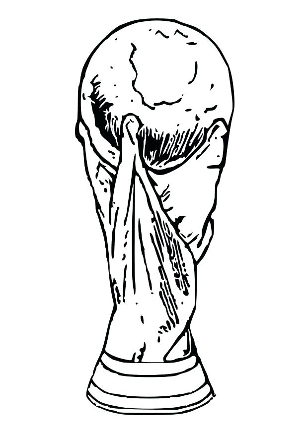 620x875 Soccer Coloring Pages Soccer Coloring Pages World Cup Trophy