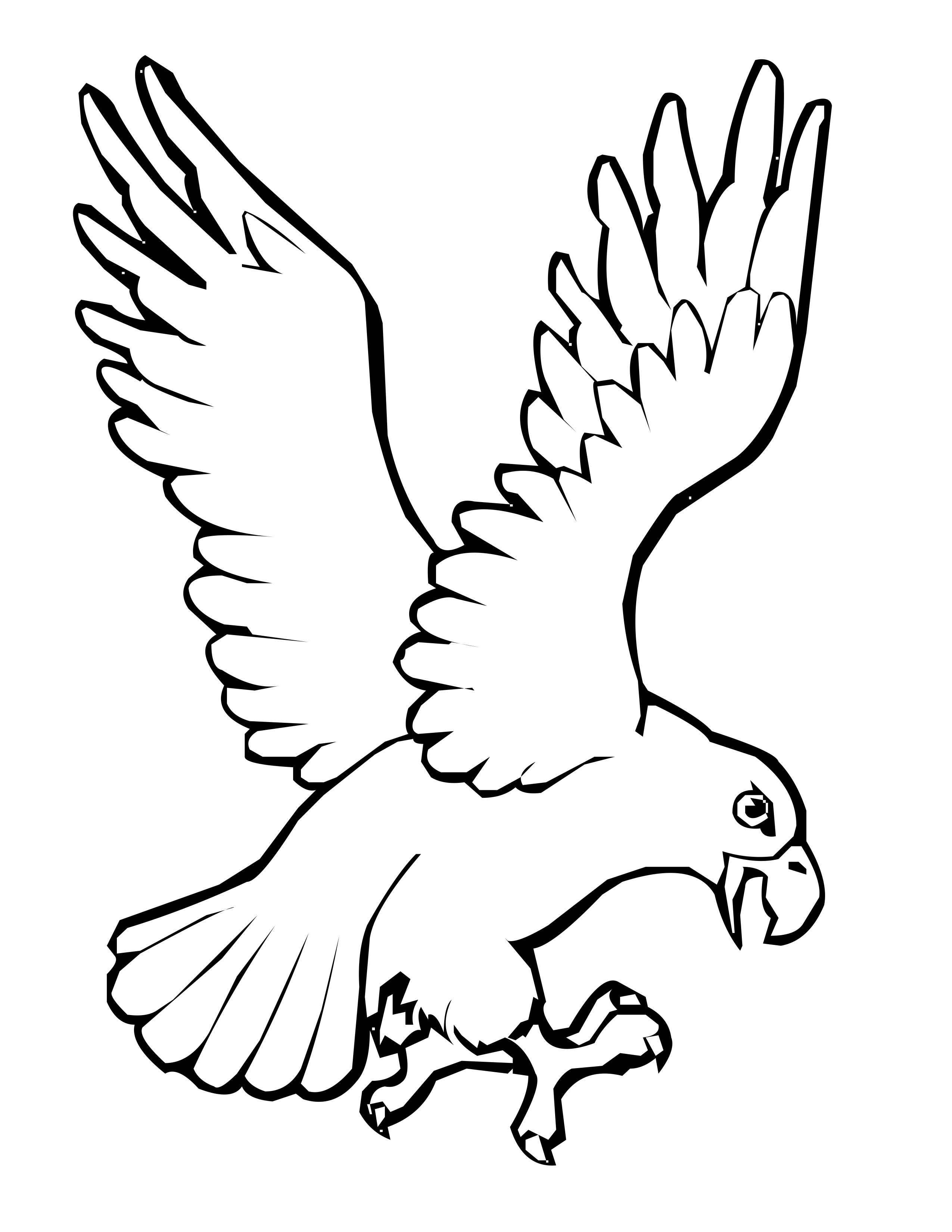 2550x3300 Bird Coloring Pages