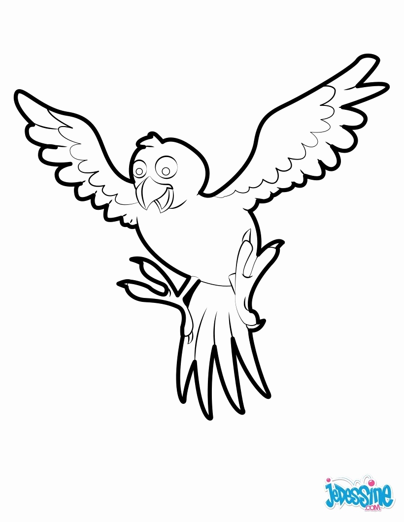 820x1060 Coloring Pages Free To Print New This Tropical Bird Coloring Page
