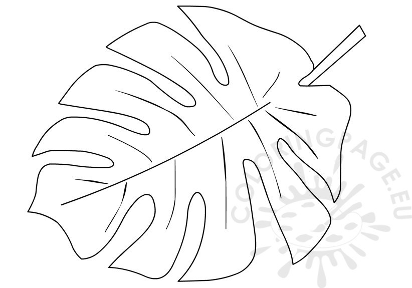822x575 Coloring Pages Of Leaves Free Printables