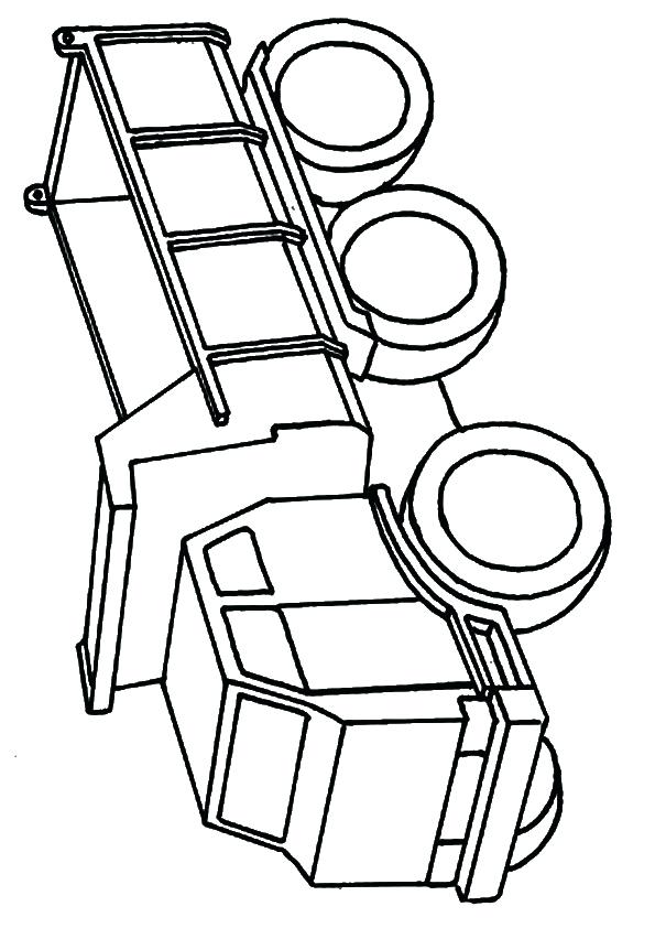 595x842 Dump Truck Coloring Page Dump Truck Coloring Pages For Preschool