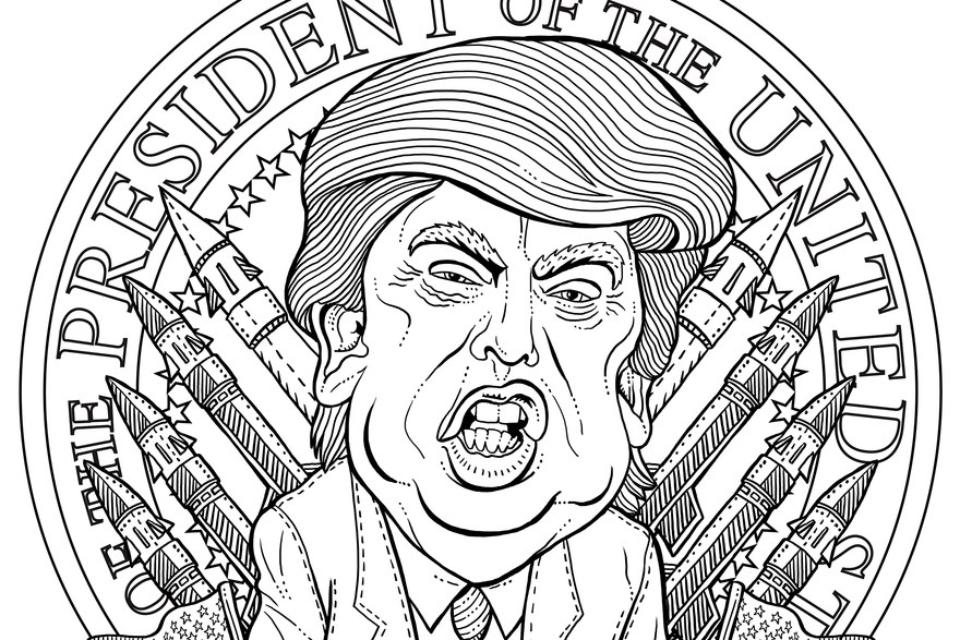 880x587 The Most Terrifying Adult Coloring Book Page Imagineable Gq