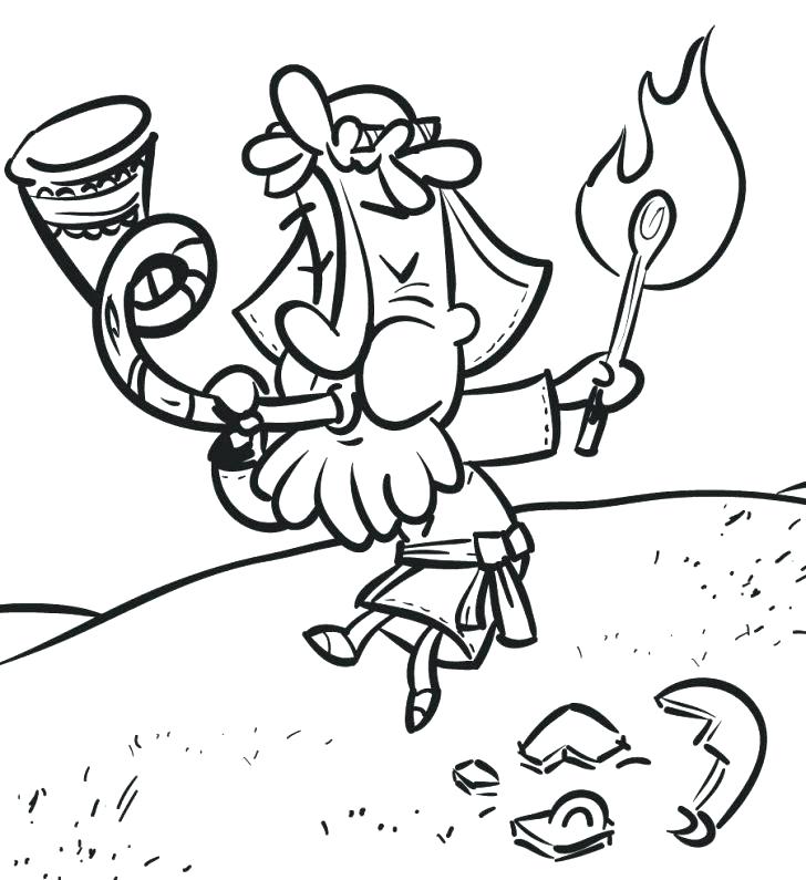 728x795 Gideon Coloring Pages Coloring Page Coloring Page Beautiful Bible