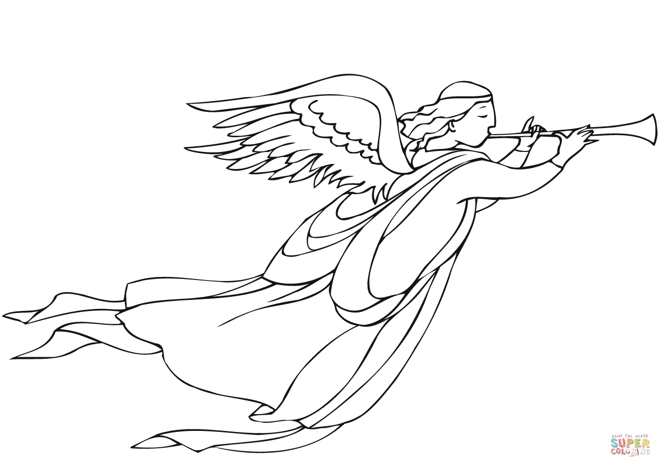 1300x919 Trumpet Coloring Page Pictures Free Coloring Pages