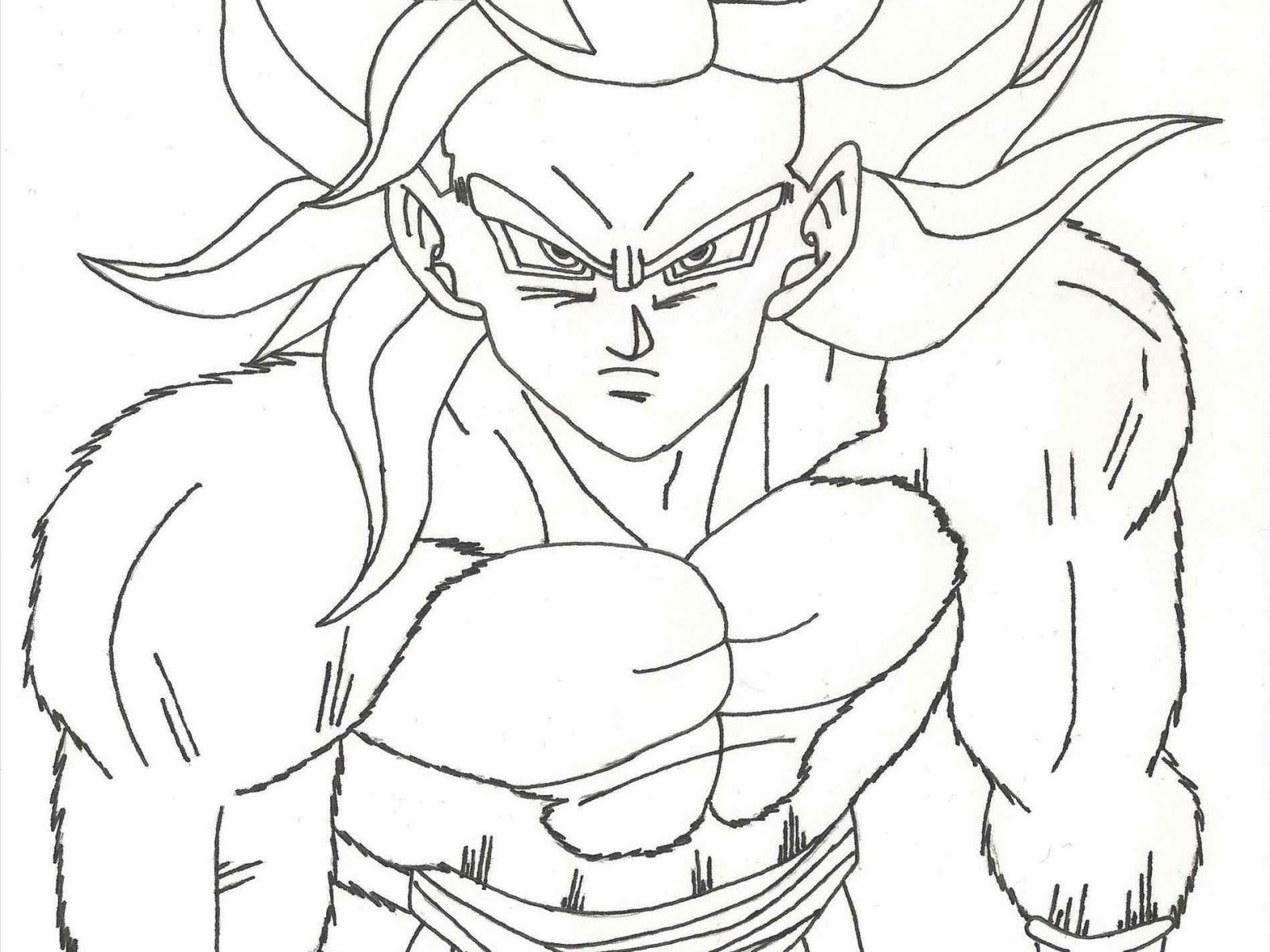 1600x1200 Wallpapers Goten And Trunks Coloring Pages Dragon Ball Z Free