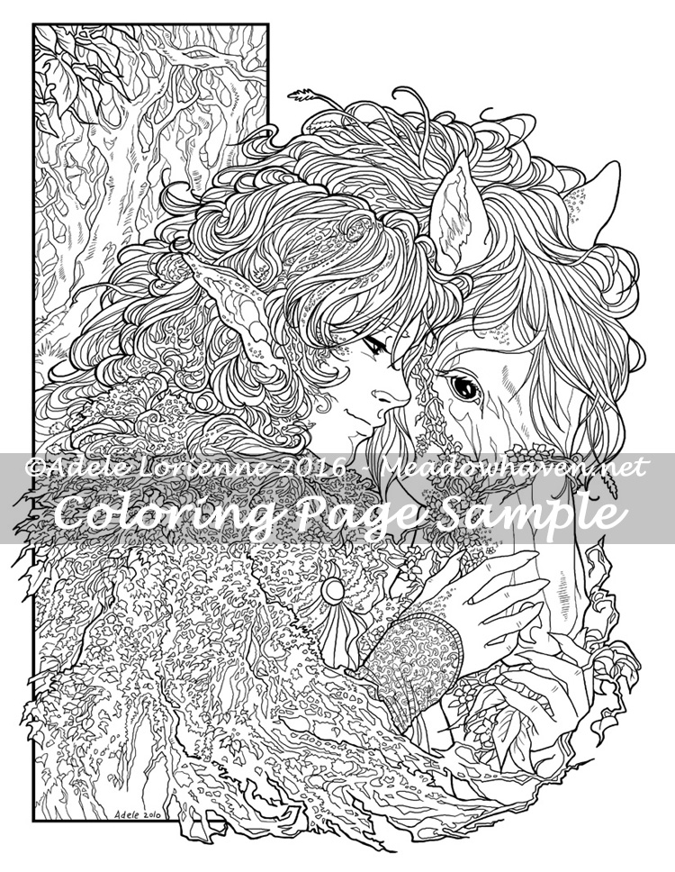 750x968 Art Of Meadowhaven Coloring Page Friendship