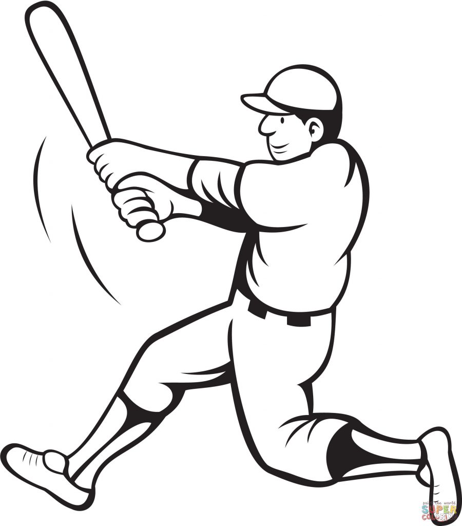 900x1024 The Truth About Baseball Coloring Pages