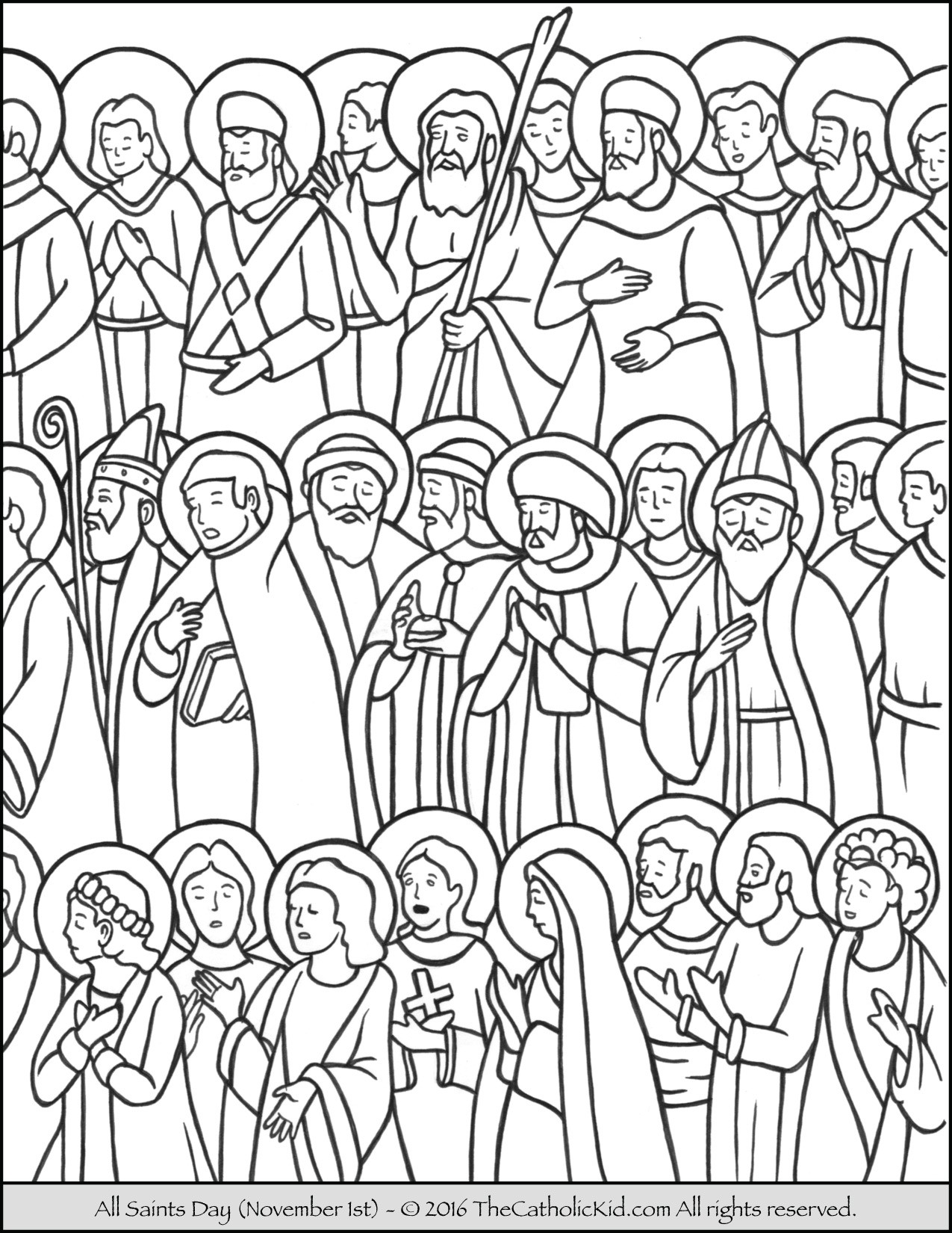 1275x1650 The Truth About Free All Saints Day Coloring Pages Awesome Page
