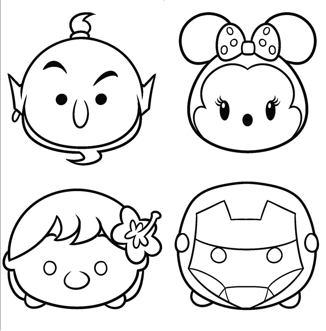 1124x1143 Unsurpassed Tsum Coloring Pages Disney Colouri