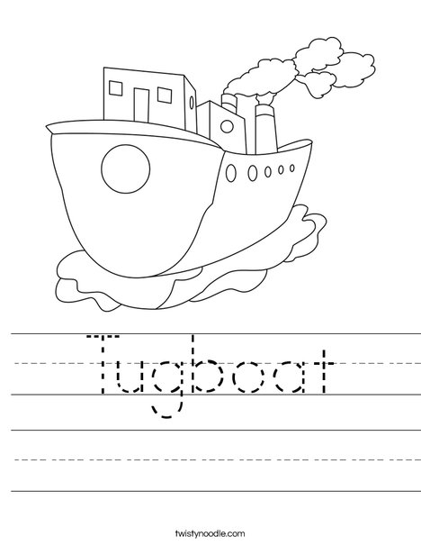 468x605 Tugboat Worksheet