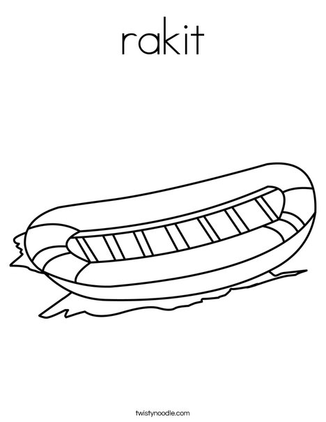 468x605 Rakit Coloring Page